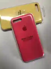 Хаки защитный чехол для iPhone 7+, iPhone 8+ с яблоком