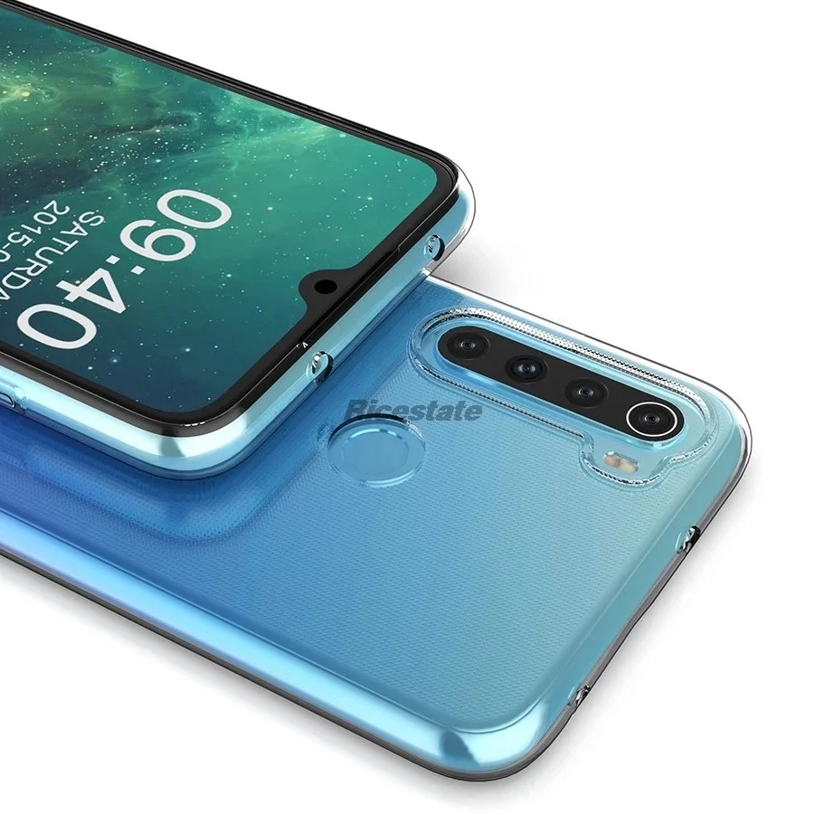 Силиконовый прозрачный чехол для Redmi 8, Redmi 8A, Redmi Note 8, Redmi Note 8T, Redmi Note 8 Pro