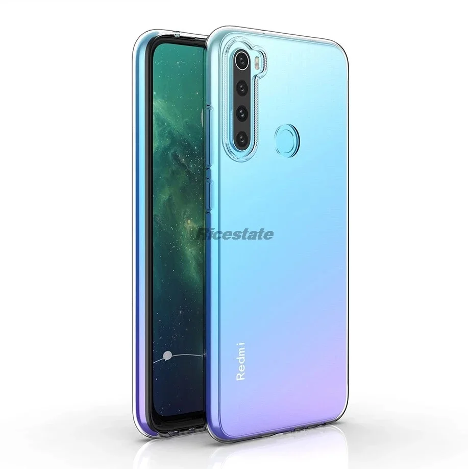 Силиконовый прозрачный чехол для Redmi 8, Redmi 8A, Redmi Note 8, Redmi Note 8T, Redmi Note 8 Pro