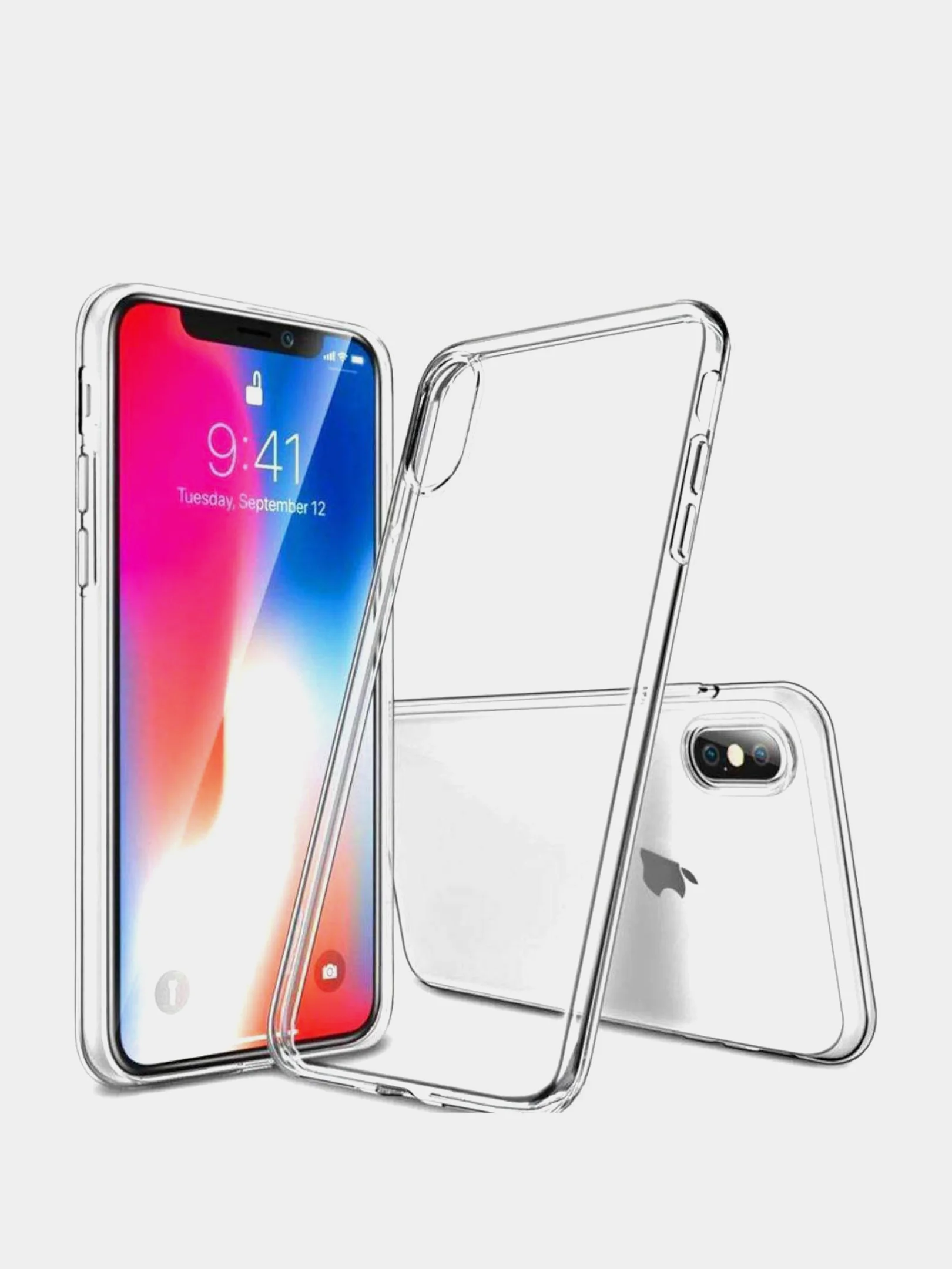 Ультратонкий,прозрачный силиконовый чехол для Iphone 11, XR, X / XS, 7 / 8