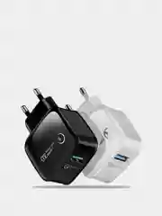 Адаптер питания сетевой Olaf Quick charge 3.0 с системой защиты аккумулятора