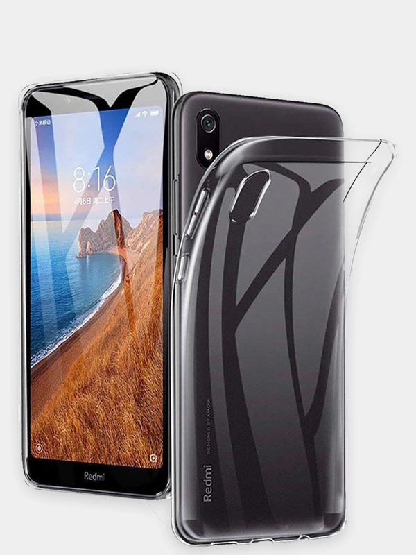 Чехол силиконовый прозрачный XIAOMI 6A, Redmi note 4, Redmi 7, MI 9 SE, Redmi GO, 5X/MI A 1, Redmi 5A, Redmi 6 PRO, MI 9