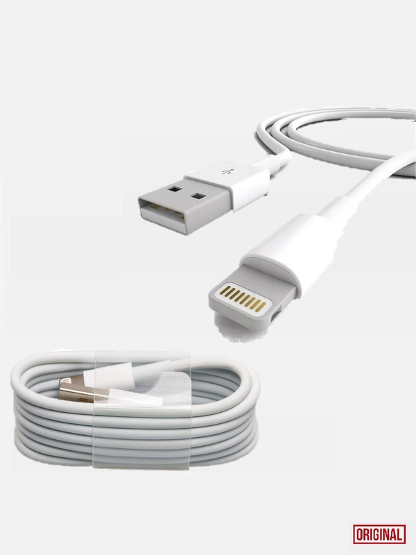 Кабель Lightning на все модели iPhone 5/6+/6/7+/7/8/X/XS/XR/11/11 Pro/Max (шнур провод зарядка зарядник айфон айпад ipad лайтнинг телефон смартфон зарядное устройство)