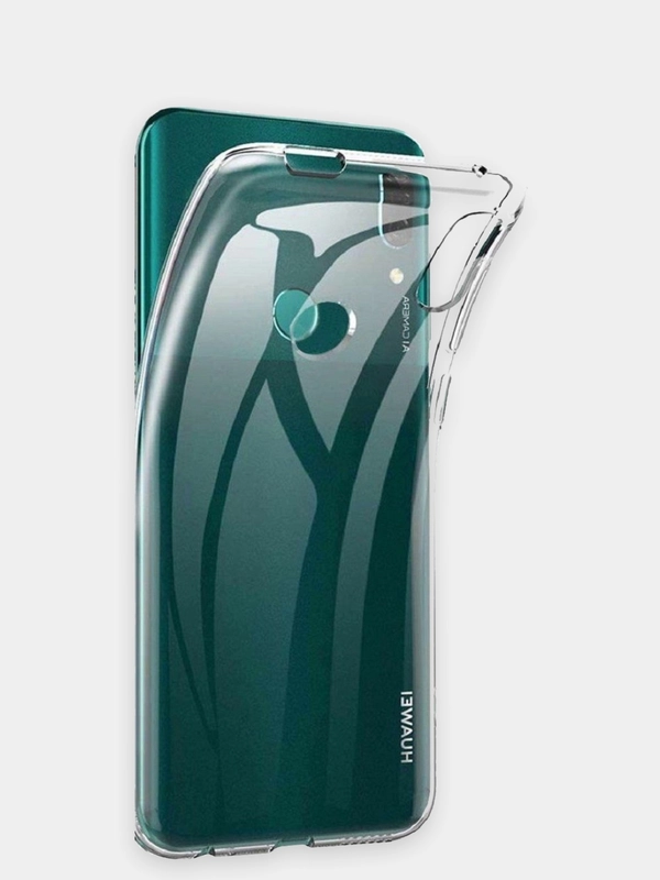 Чехол силиконовый прозрачный HUAWEI P40, Y9 2019