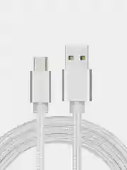 USB кабель для зарядки и передачи данных 2.0 А нейлоновый 1.35 м, micro usb, type c
