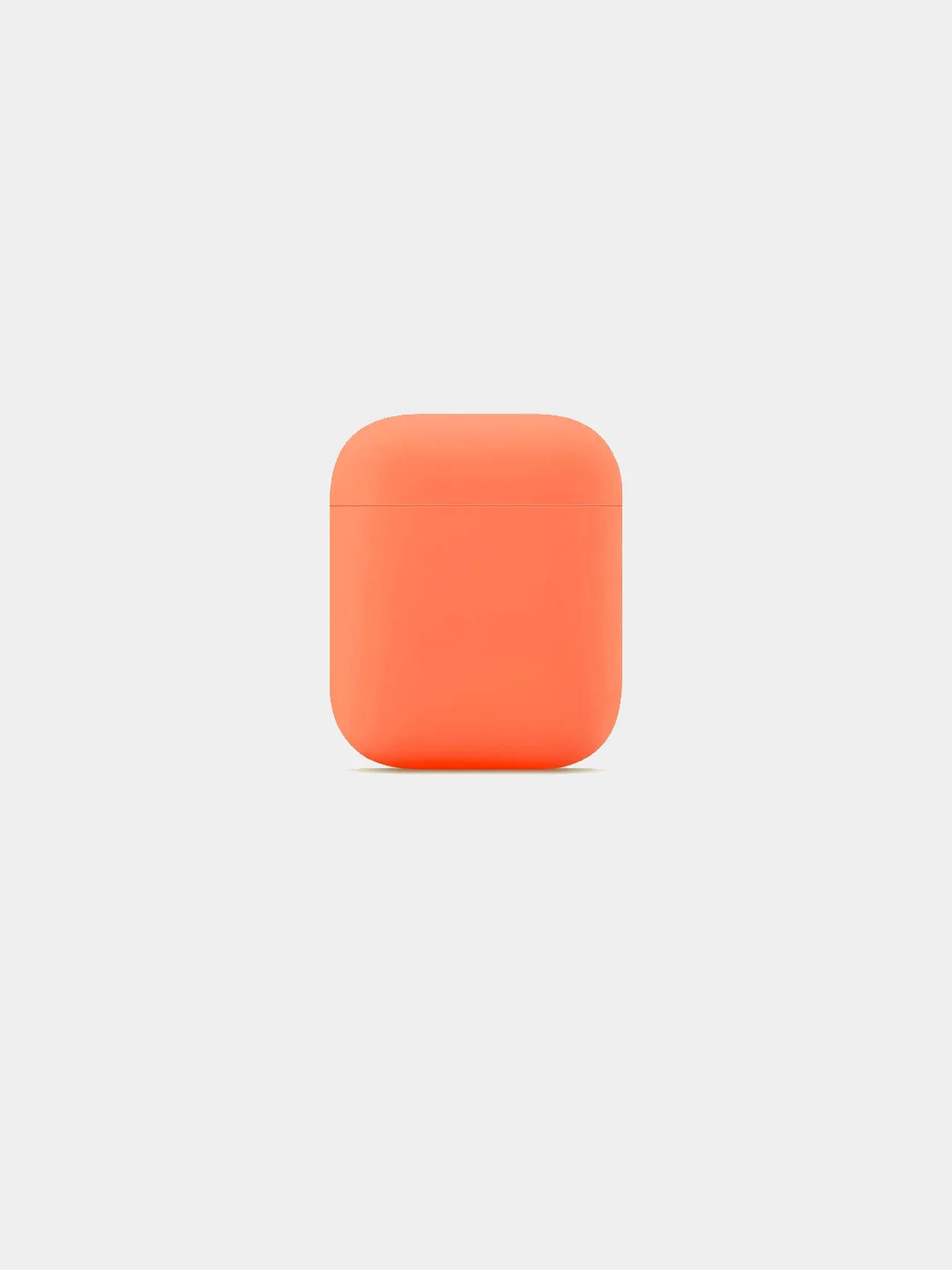 Оранжевый силиконовый чехол для Apple Airpods 1/2