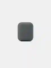 Серый силиконовый чехол для Apple Airpods 1/2