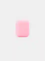 Розовый силиконовый чехол для Apple Airpods 1/2