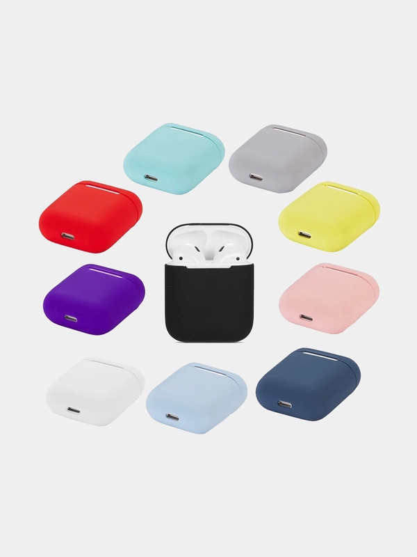Силиконовый чехол для Apple Airpods 1/2