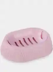 Белый мыльница для ванной Вязаное плетение