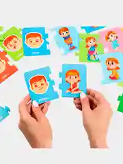 Белый развивающие игры Smart-пазлы