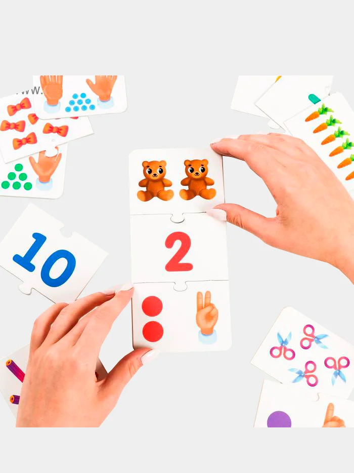 Белый развивающие игры Smart-пазлы