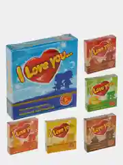 Презервативы гладкие I Love You, 3 штуки