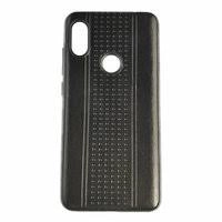 Чехол накладка Pattern Leather для Xiaomi Redmi 6  Black