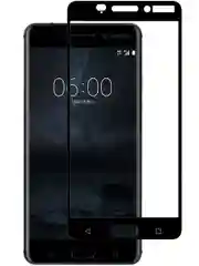Черный защитное стекло Nokia 6 (2017)