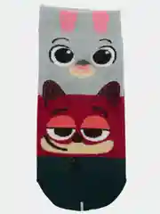 Серый носочки с героями мультфильмов