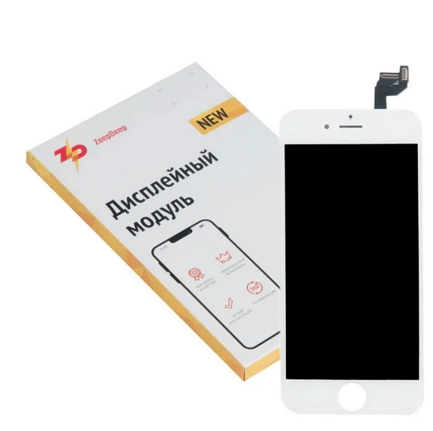 Дисплей в сборе с тачскрином ZeepDeep PREMIUM для  iPhone 6S, белый