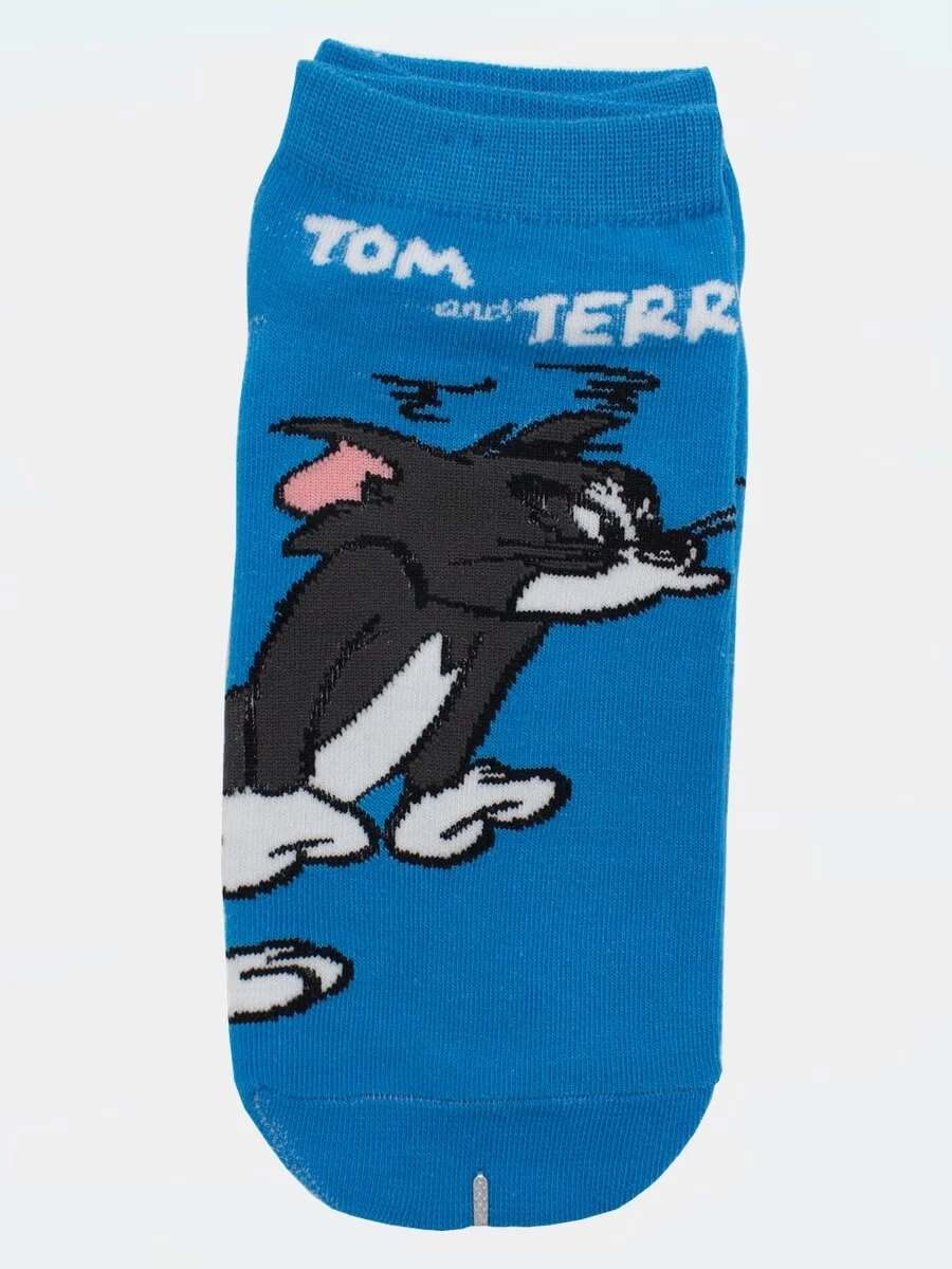 Синий носки "Tom and Jerry"