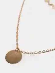 Цепочка двойная с подвеской