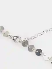 Цепочка двойная с подвеской
