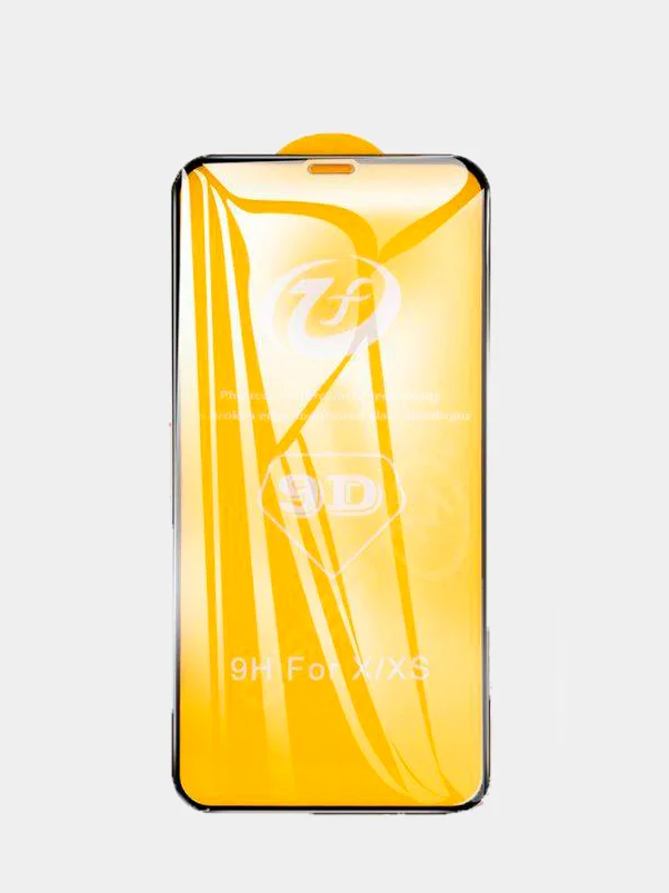 Защитное стекло 9D на iPhone 11, 11 Pro, 11 ProMax, XS, XS Max, XR, X, 7/8 Plus, 7/8, 6/6s