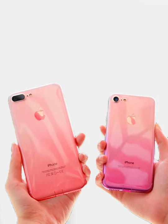 Зеленый чехол градиент для Apple iPhone 11,11 Pro,11ProMax,XS,XSMax,XR,X,7/8Plus,7/8,6/6s,6plus