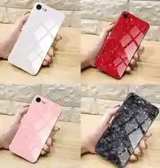 Чехол мраморное стекло для iPhone XR X 7 8 Plus XSMax XS 7 6S 6 Plus 11 Pro с рисунком