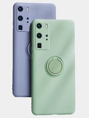 Чехол для Huawei с магнитным кольцом, мягкий внутри P40 P30 P20 Mate20 Mate30 Pro