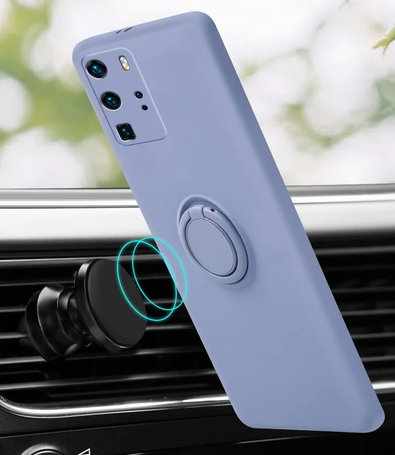 Чехол для Huawei с магнитным кольцом, мягкий внутри P40 P30 P20 Mate20 Mate30 Pro