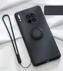 Черный чехол для Huawei с магнитным кольцом, мягкий внутри P40 P30 P20 Mate20 Mate30 Pro