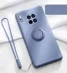 Синий меланж чехол для Huawei с магнитным кольцом, мягкий внутри P40 P30 P20 Mate20 Mate30 Pro