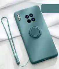 Зеленый чехол для Huawei с магнитным кольцом, мягкий внутри P40 P30 P20 Mate20 Mate30 Pro