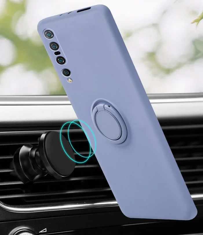 Черный чехол для Xiaomi с магнитным кольцом подставкой, мягкий внутри 10 10Pro K30 K30Pro