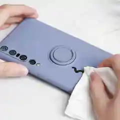 Черный чехол для Xiaomi с магнитным кольцом подставкой, мягкий внутри 10 10Pro K30 K30Pro