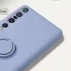 Черный чехол для Xiaomi с магнитным кольцом подставкой, мягкий внутри 10 10Pro K30 K30Pro