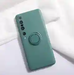 Зеленый чехол для Xiaomi с магнитным кольцом подставкой, мягкий внутри 10 10Pro K30 K30Pro