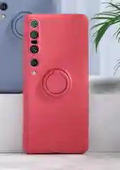 Фуксия чехол для Xiaomi с магнитным кольцом подставкой, мягкий внутри 10 10Pro K30 K30Pro