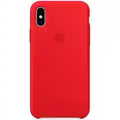 Красный чехол Silicone Case для IPhone XR
