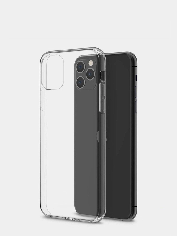 Силиконовый прозрачный чехол для iPhone 11, 11 PRO max, XsMax, XR, X/XS, 7/8, 7plus/8plus, 6plus, 6, 5/SE/5S, 4