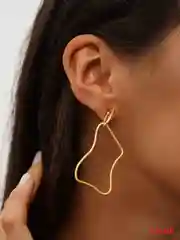 Cерьги ассиметричные, женские сережки Akanta