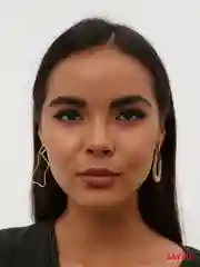 Cерьги ассиметричные, женские сережки Akanta