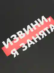 Ежедневник творческого человека "Извини, я занята" Твердая обложка