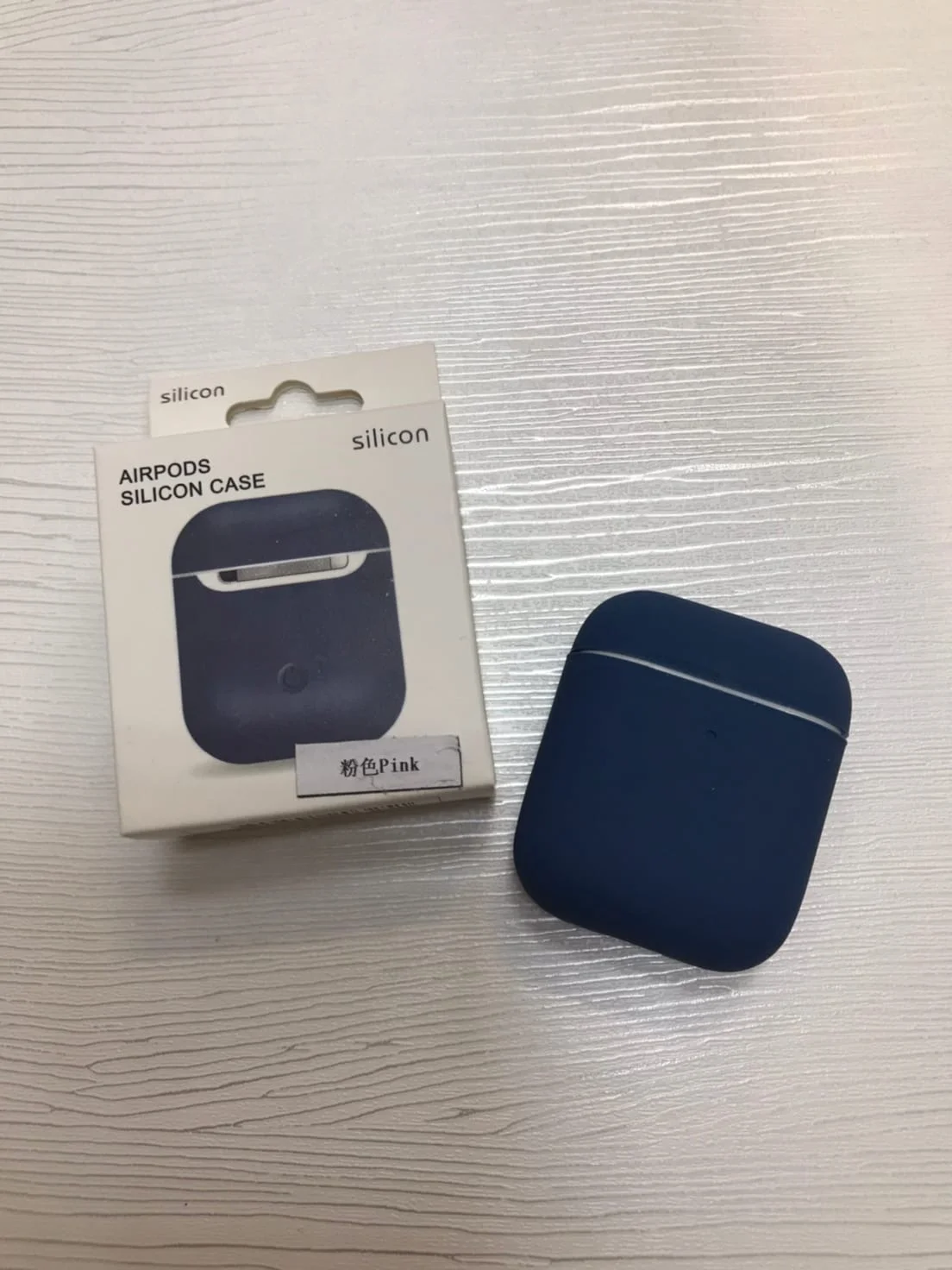Темно-синий силиконовые чехлы для AirPods 1/2