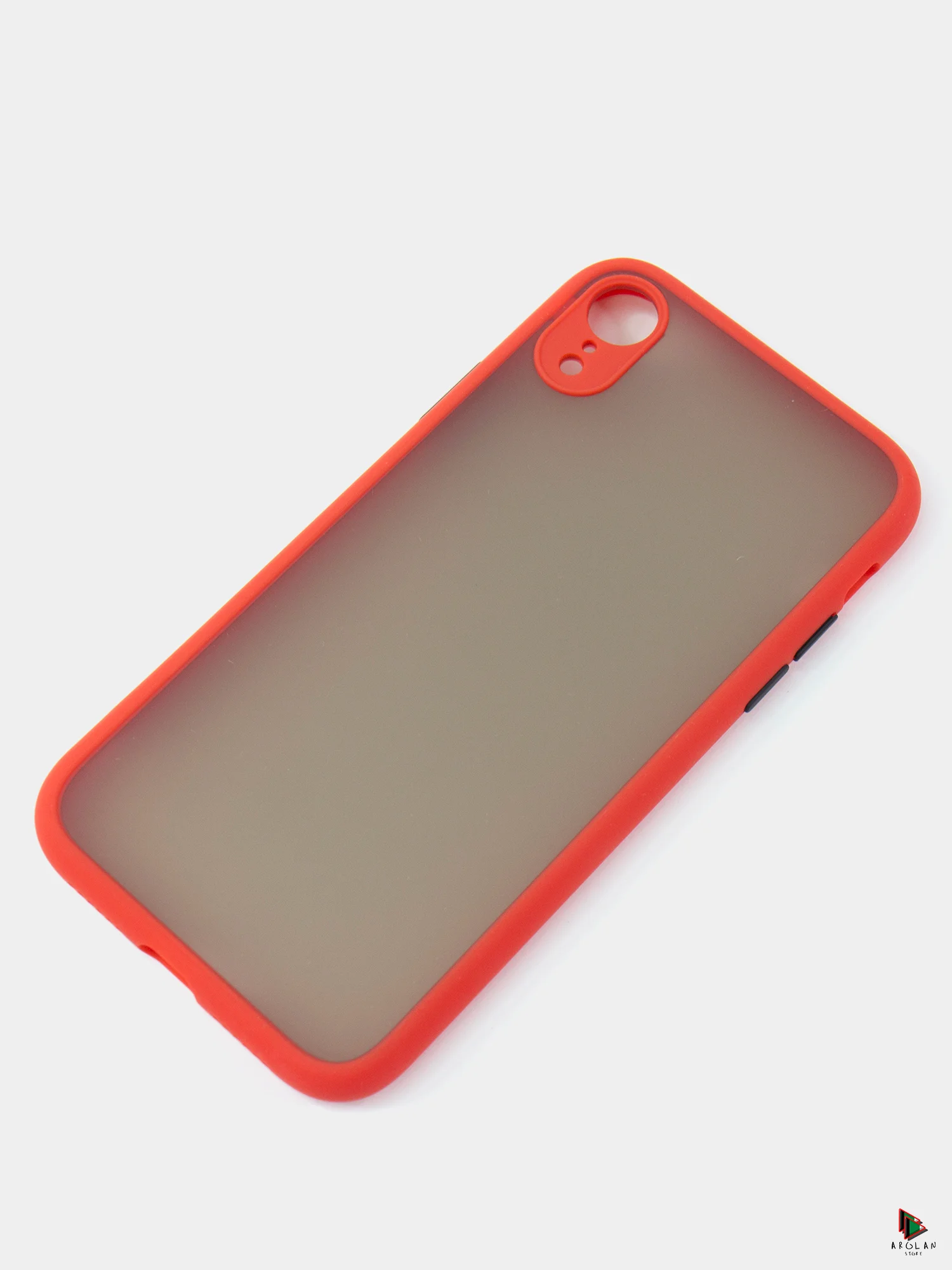 Красный чехол для iPhone  X-Case  Soft Touch Mate
