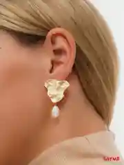 Серьги подвески с элементами Melet