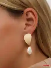 Серьги подвески с элементами Melet