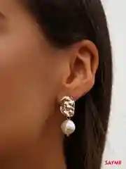 Серьги подвески с элементами Melet