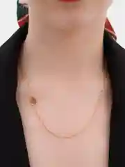 Золотой подвеска на цепочке