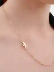 Золотой подвеска на цепочке