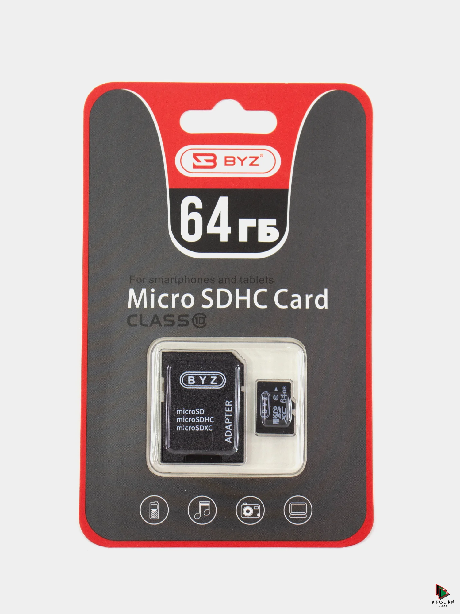 Карта памяти micro SDHC  BYZ